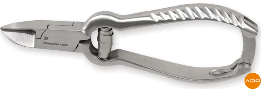 Spring-loaded cutter - 14 cm.