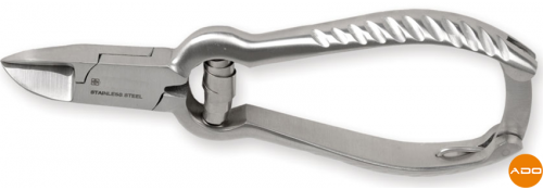 Spring-loaded cutter - 14 cm.
