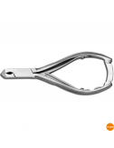Angled bite nail clipper - 14 cm.