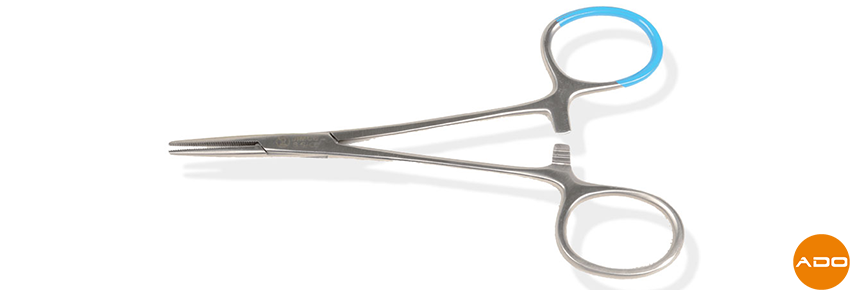 Sterile hemostatic mosquito clamp - 12.5 cm (pack of 5 pcs.)