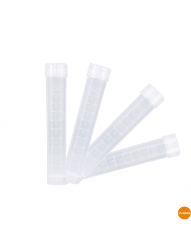 Tuberías PP con base de apoyo - 10 ml