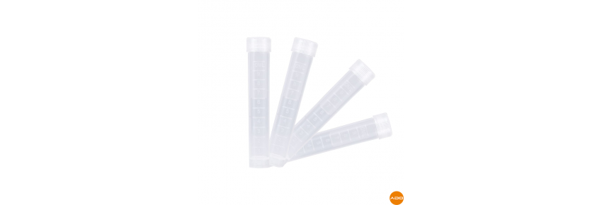 Tuberías PP con base de apoyo - 10 ml