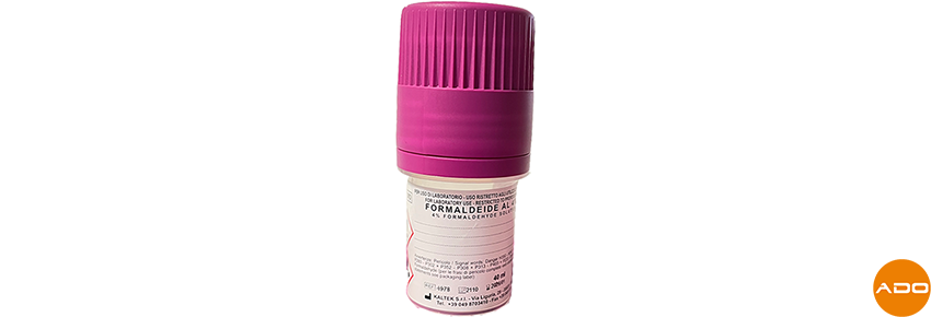 Safety bottles - 40 ml of formalin