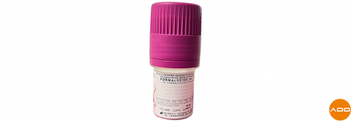 Frascos de seguridad - 40 ml de formalina