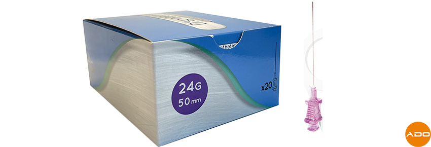 Flexible microcannula - 24G x 40mm