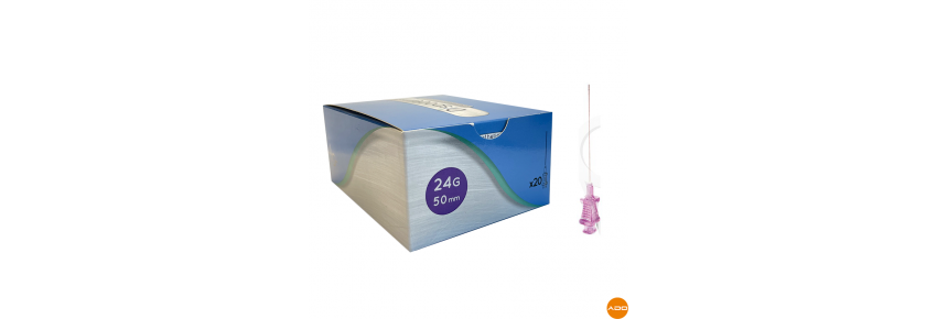 Microcánula flexible - 24G x 40mm