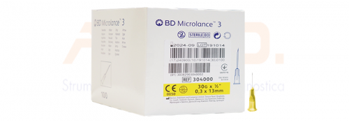 Agujas microlance BD - 30G x 13mm