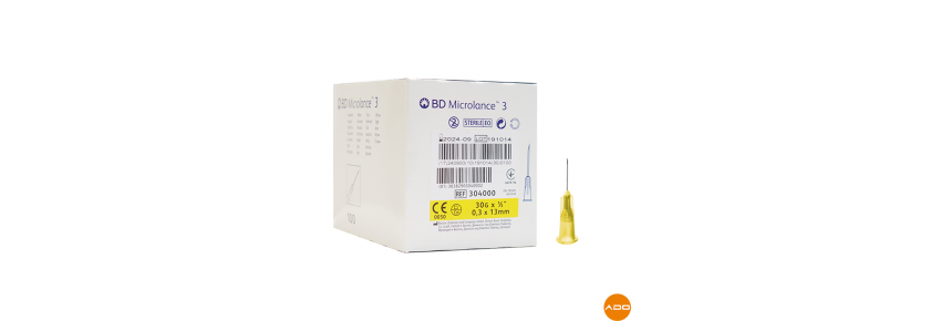 Aiguilles microlance BD - 30G x 13mm