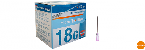 Aguja hipodérmica - 18G