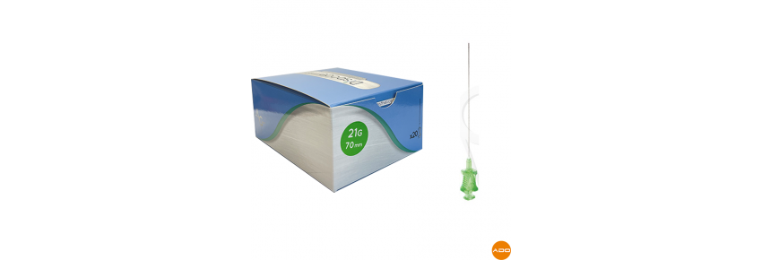 Microcannula flessibile - 21G x 70mm