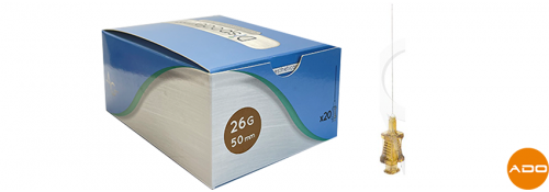 Microcánula flexible - 26G x 50mm