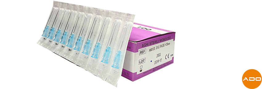 Aiguilles pour remplissage - 31G x 25mm