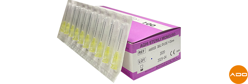 Aghi per scleroterapia - 30G x 25mm