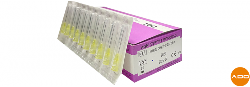 Aghi per scleroterapia - 30G x 25mm