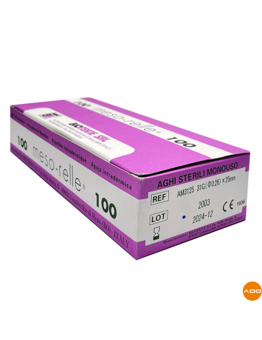 Aghi per filler - 31G x 25mm