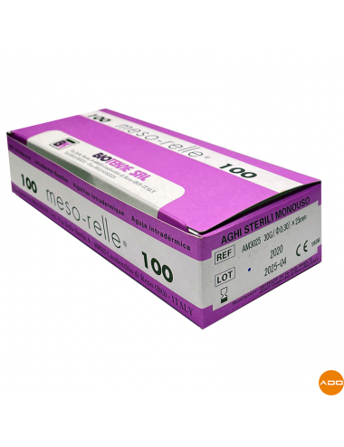 Aghi per scleroterapia - 30G x 25mm