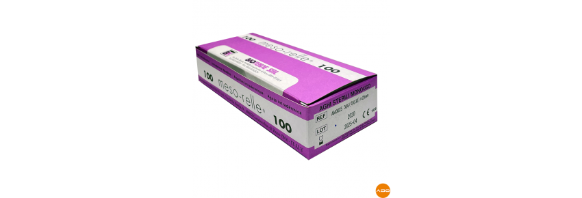 Agujas para escleroterapia - 30G x 25mm