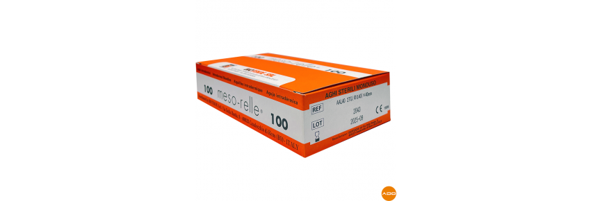 Aghi per scleroterapia - 27G x 40mm