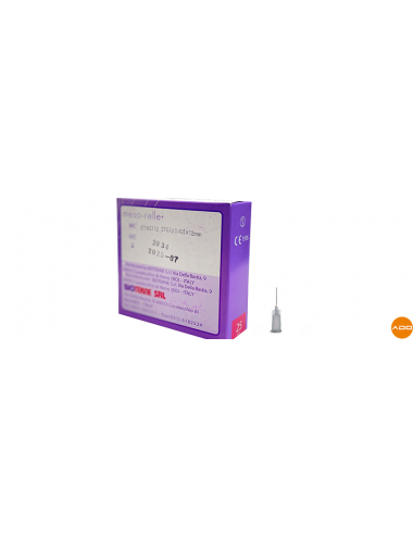 Agujas para mesoterapia - 27G x 12 mm P. Delgado