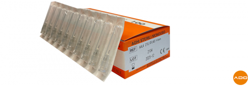 Agujas para mesoterapia - 27G x 4mm