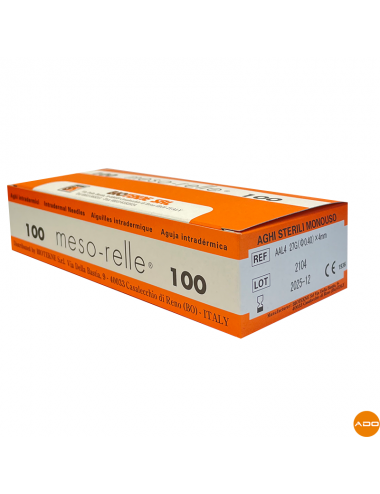 Mesotherapy needles - 27G x 4mm