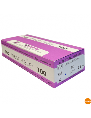 Nadeln für Mesotherapie - 31G x 4mm