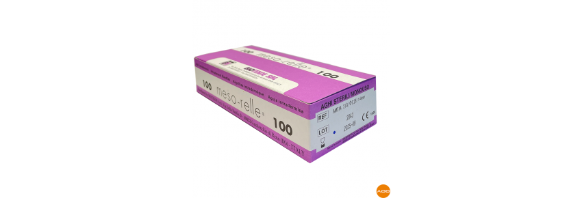 Agujas para mesoterapia - 31G x 4mm