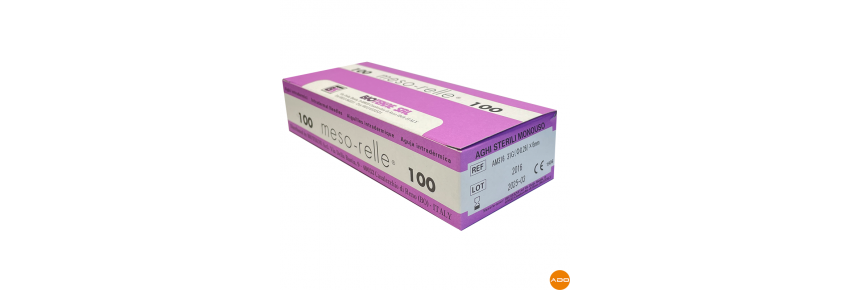 Agujas para mesoterapia - 31G x 6mm