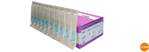 Agujas para mesoterapia - 31G x 6mm