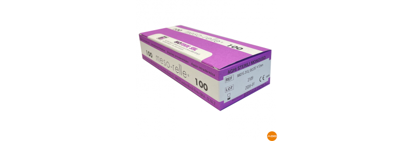 Aghi per mesoterapia - 31G x 12mm