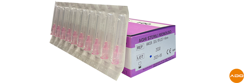 Nadeln für Mesotherapie - 32G x 6mm