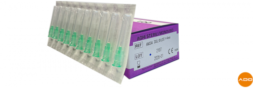 Agujas para mesoterapia - 33G x 4mm