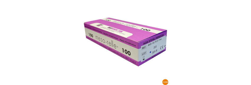 Agujas para mesoterapia - 32G x 6mm