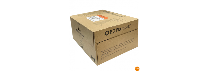 Insulin syringes BD PlastipakTM - 1 ml