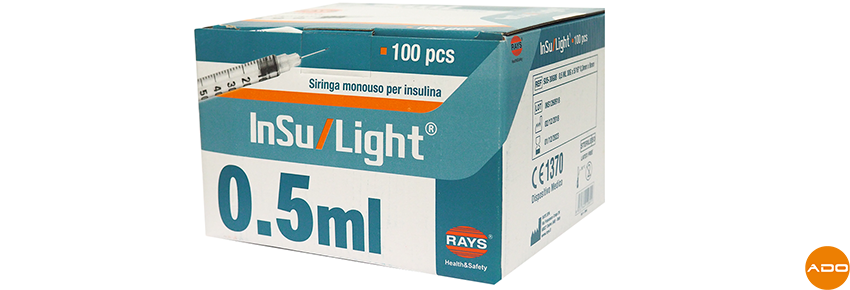 Siringhe InSu/Light® - 0,5 ml