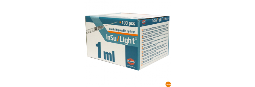 Jeringas InSu/Light® - 1 ml