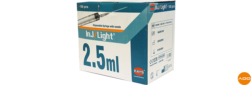 Siringhe InJ/Light® - 2,5 ml