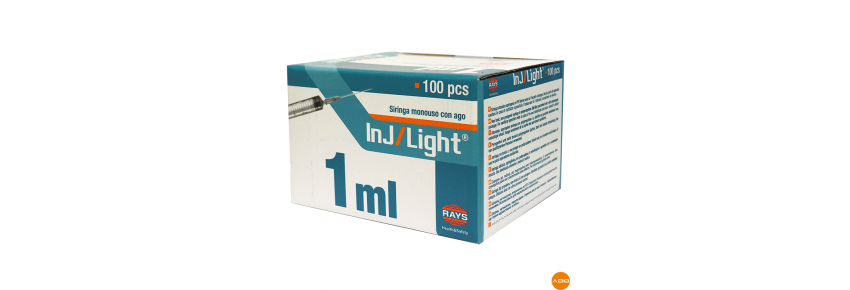 Jeringas InJ/Light® - 1 ml