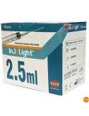 Syringes InJ/Light® - 2.5 ml