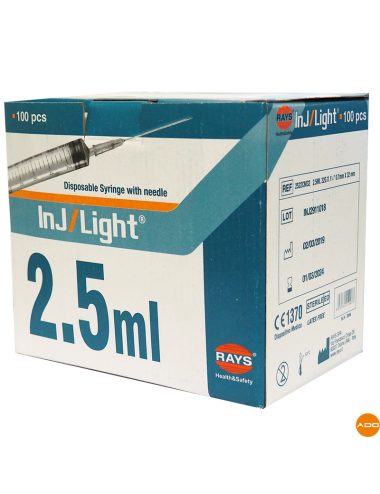 Syringes InJ/Light® - 2.5 ml