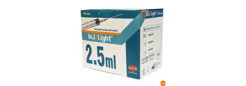 Syringes InJ/Light® - 2.5 ml