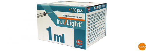 Siringhe InJ/Light® - 1 ml