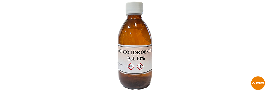 Sodio idrossido 10% - 250ml.