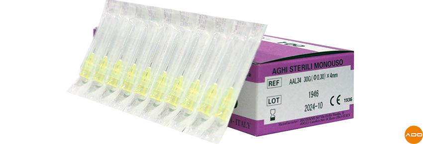 Mesotherapy needles - 30G x 4mm