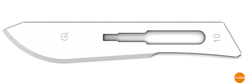 Carbon Steel Sterile Blades - No. 10