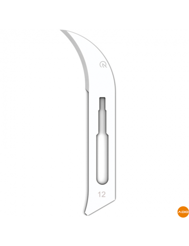 Sterile carbon blades - No. 12