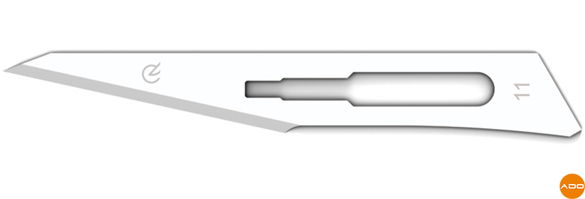 Lame sterili in carbonio - N° 11