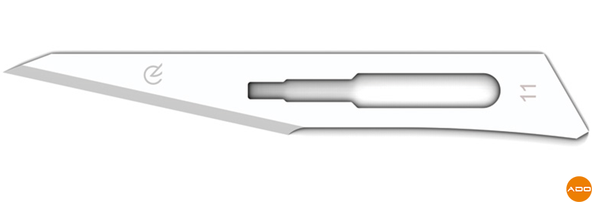 Sterile Kohlenstoffklingen - Nr. 11