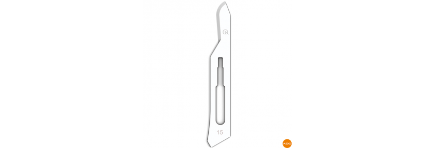 Lame sterili in carbonio - N° 15