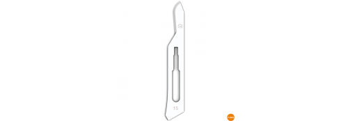 Lame sterili in carbonio - N° 15